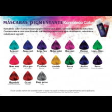 Máscara Pigmentante Carpa - Kamaleão Color 150ml - Laranja Neon