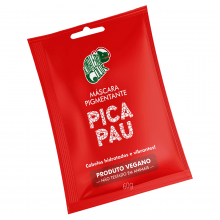Máscara Pigmentante Pica Pau - Kamaleão Color 60ml - Vermelho